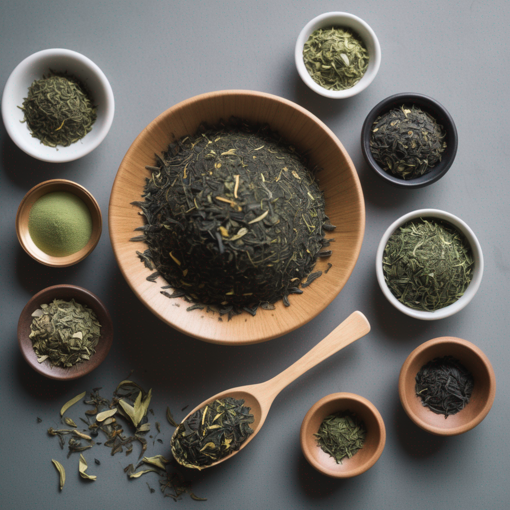 diffrent kinds of green tea blands