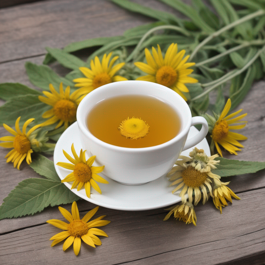  cup of mullein tea 