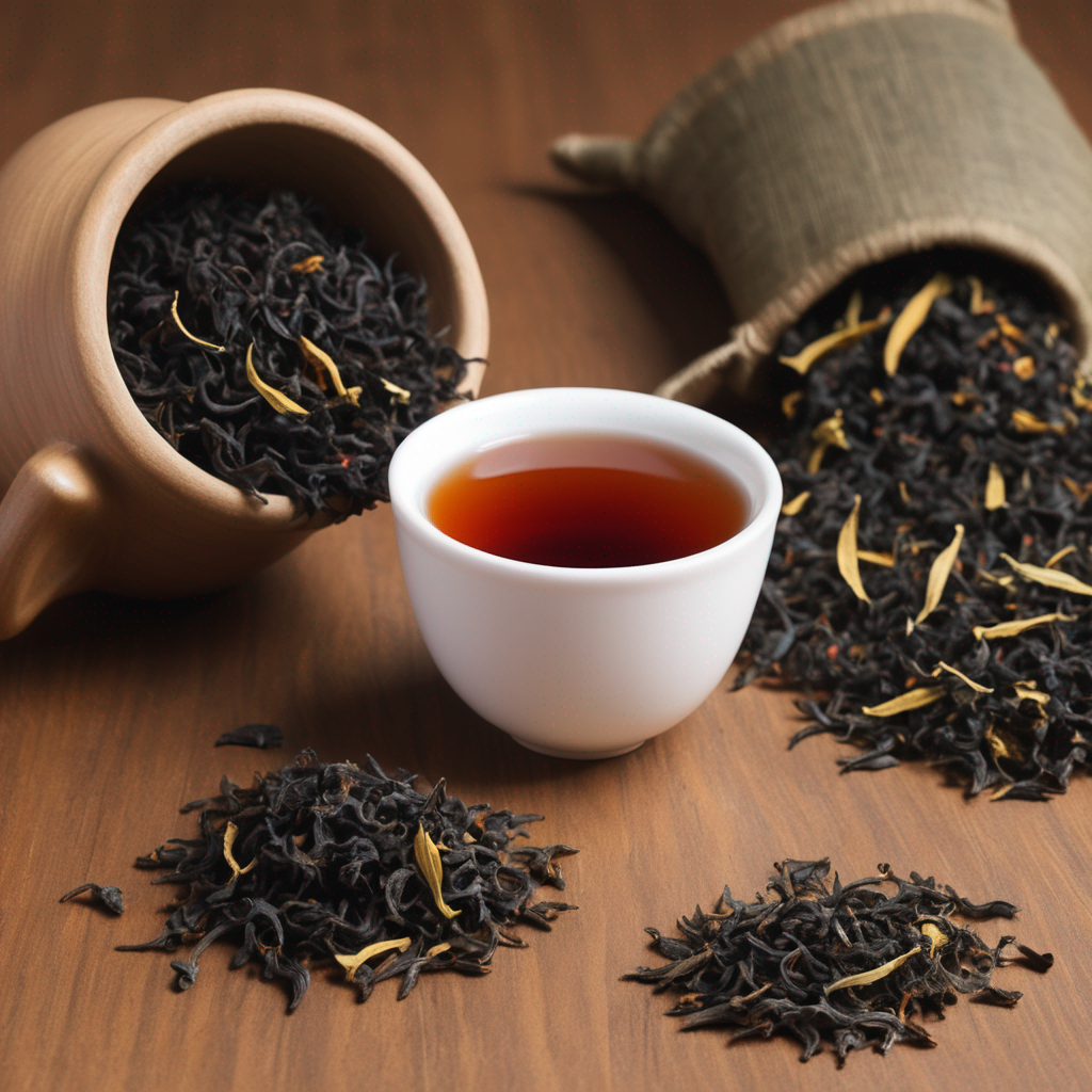 photo of diffrent black teas
