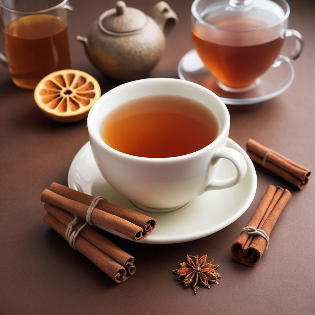 cinnamon tea in a cup