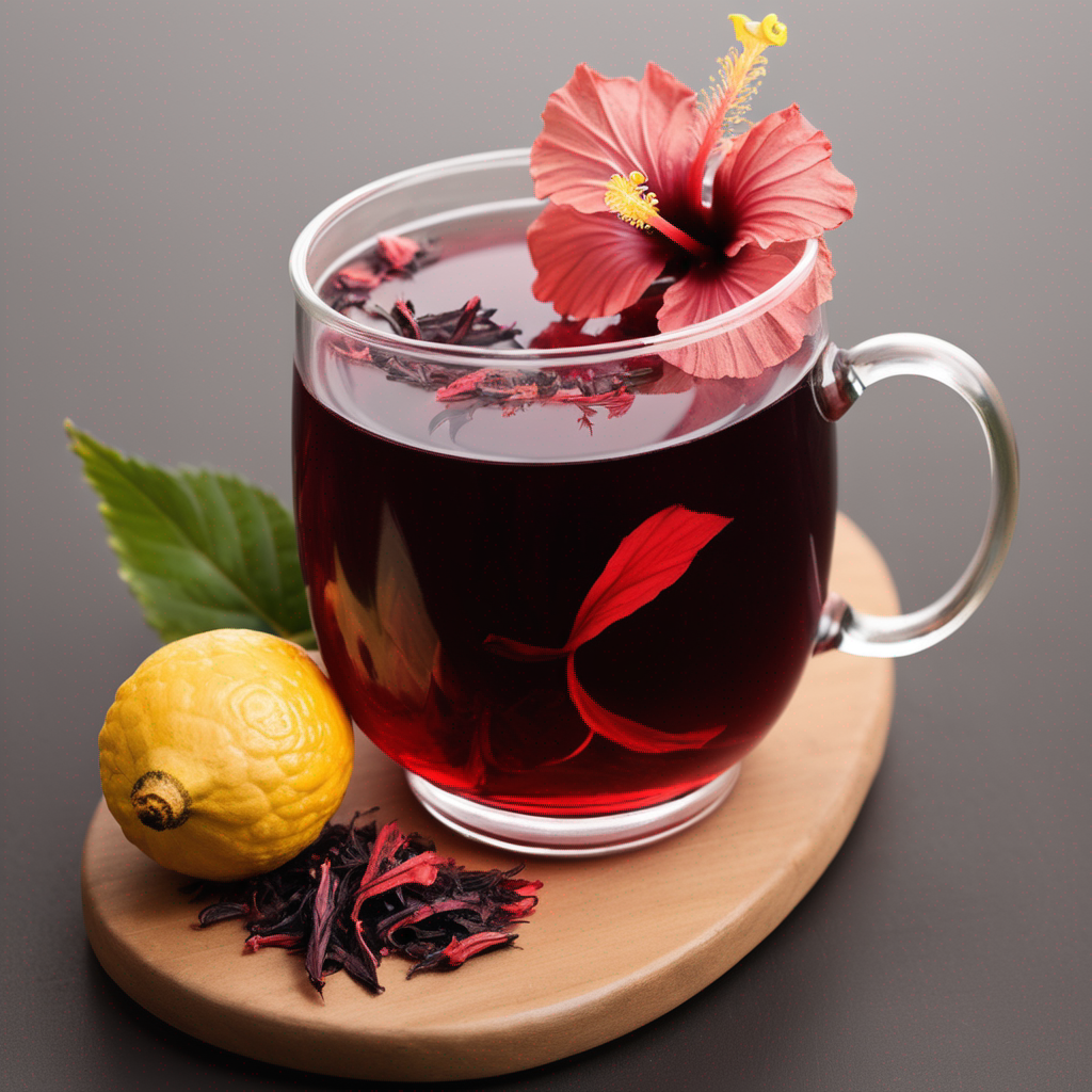 hibiscus tea with the Flowers