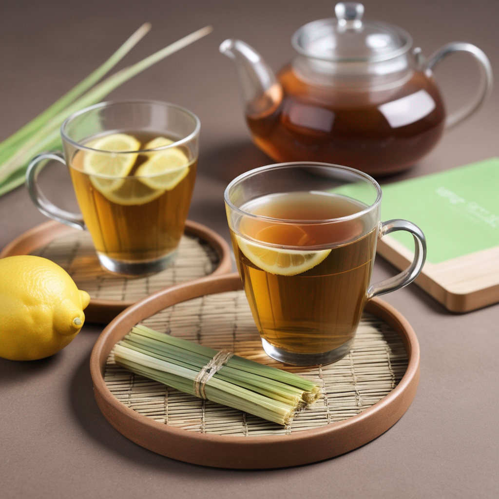 lemongrass tea in a cup