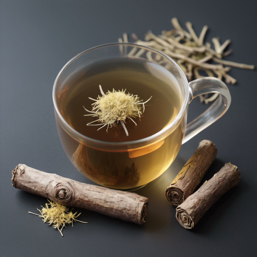 licoriceRoot tea in a cup
