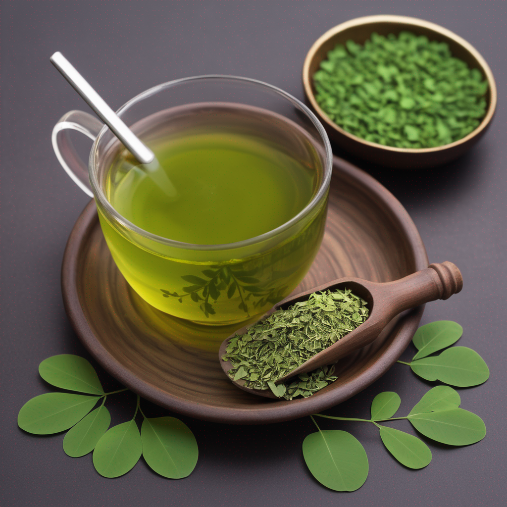 --moringa tea in a cup