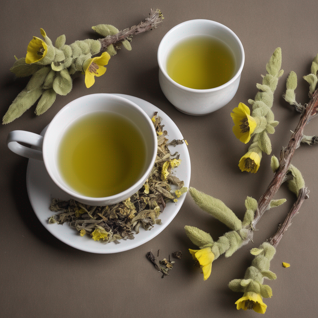  cup of mullein tea 